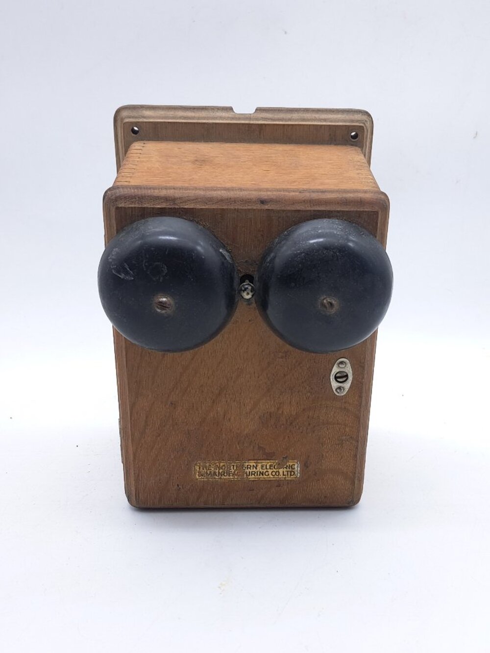 Vintage Wooden Telephone Ringer Box Type 315-H